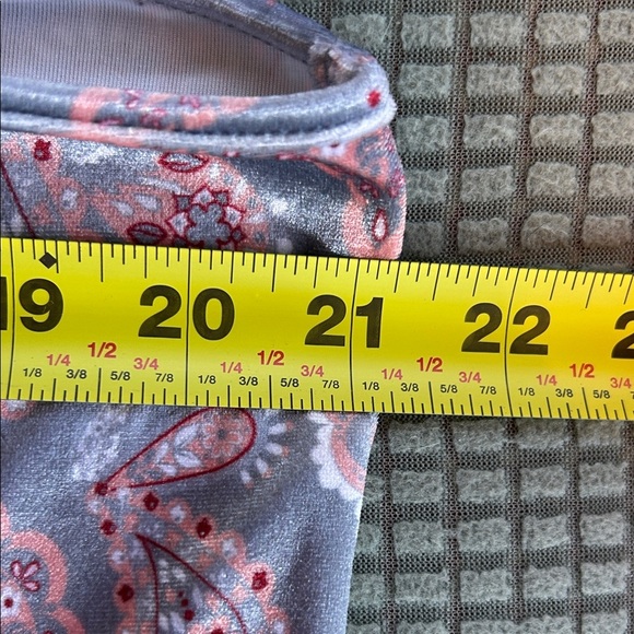 Paisley Velour Sleep Chemise - Picture 6 of 7